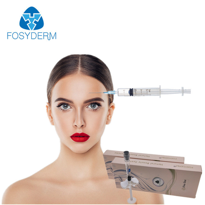 Fosyderm hace frente a la jeringuilla anti cutánea inyectable de las arrugas del ácido hialurónico de los llenadores del uso 1ml