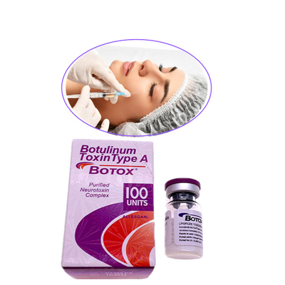 Reducción de arrugas 100 Unidades Inyección de Botox Allergan elimina las líneas finas de la cara